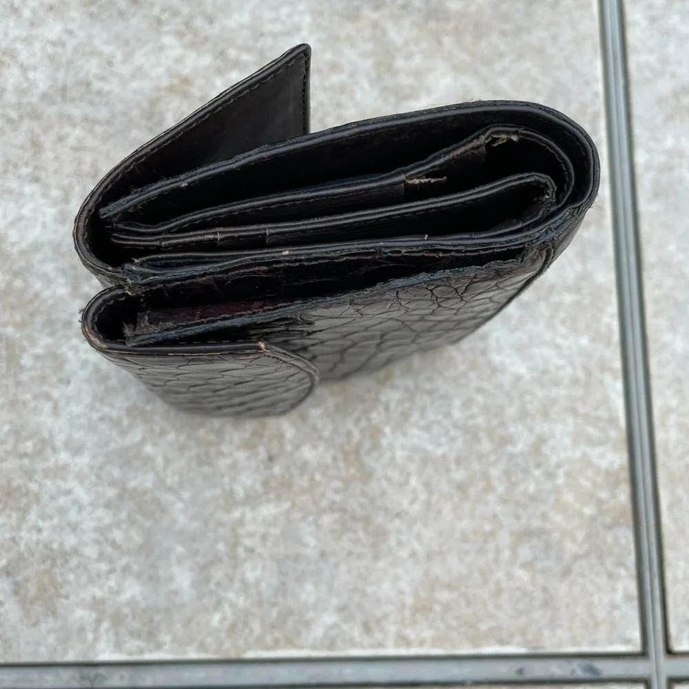 BD Jeffries Alligator wallet